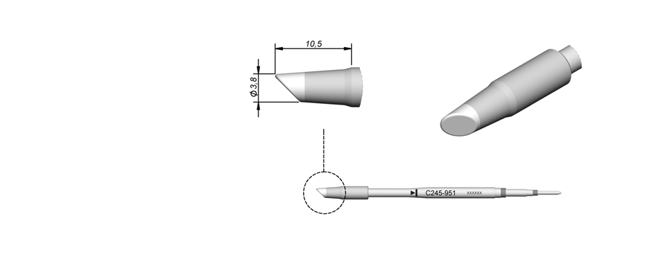 C245951 - Cartridge for T245 handpiece